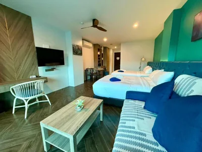Deluxe Twin Bed Apartment by Renttini – Photos 16